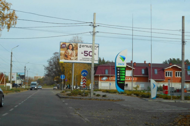 Щит 6x3,  м. Обухів, вул. Каштанова, 21