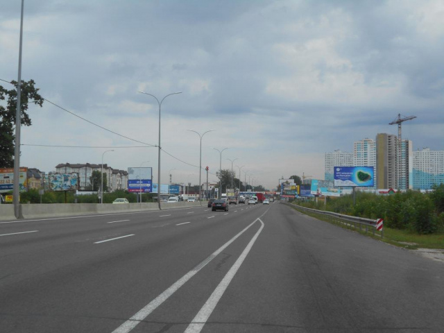 Щит 6x3,  с. Гатне, траса М-05 Київ-Одеса, км 14+365 ліво