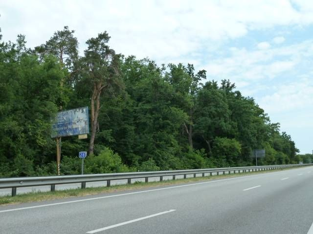 Щит 6x3,  с. Мила, траса М-06 "Київ-Чоп" (Житомир), км 27+950 право