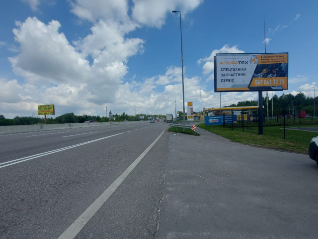 Щит 6x3,  с. Віта-Поштова, траса М-05 Київ-Одеса, км 21+610 ліво