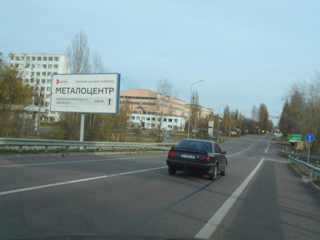 Щит 6x3,  м. Обухів, початок вул. Промислова