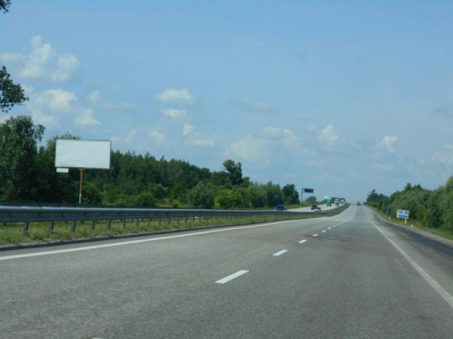 Щит 6x3,  Траса М-06 "Київ-Чоп" (Житомир), км 41+370 ліво