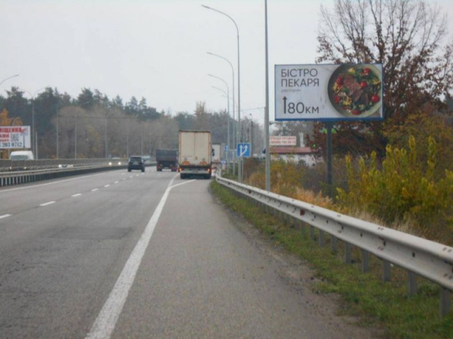 Щит 6x3,  с. Іванків, харківська траса, траса М-03 "Київ-Харків", км 46+350 право