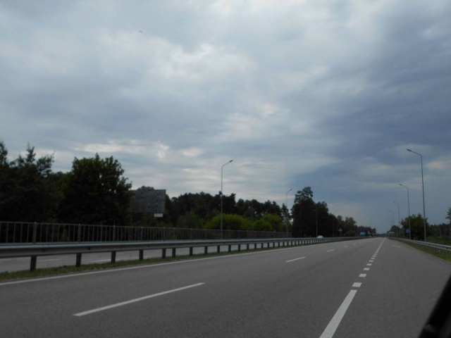 Щит 6x3,  Дніпровське шосе, траса Н-01 "Київ-Знам'янка", км 32+600 право