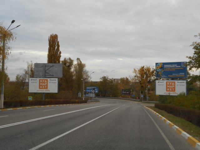 Щит 6x3,  м. Обухів, вул. Київська, 123 - вул. Миру, виїзд з м. Обухів в м. Київ
