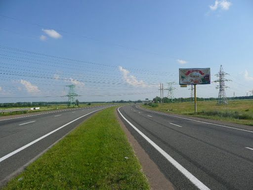 Щит 6x3,  Траса М-01 "Київ-Чернігів-Нові Яриловичі", км 31+400 ліво, об'їзд м. Бровари