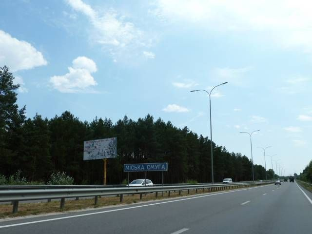 Щит 6x3,  м. Вишгород, траса Р-69 "Київ-Вишгород-Десна", км 18+300 право, в'їзд в Київ з боку Вишгорода, Нових Петрівців