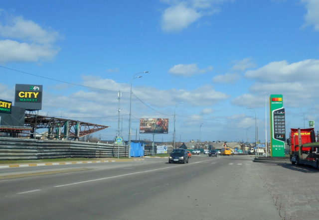 Щит 6x3,  м. Ірпінь, вул. Чкалова