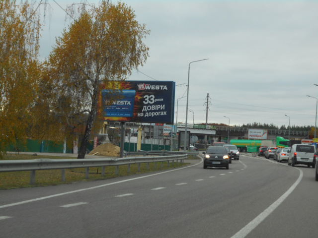 Щит 6x3,  смт. Гостомель, вул. Свято-Покровська, 30А