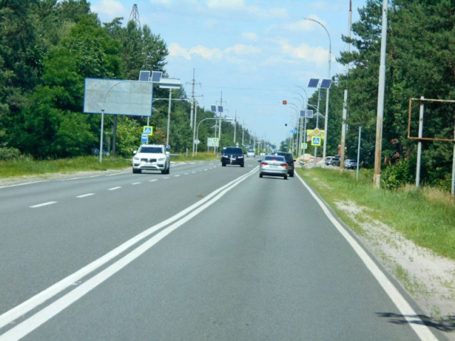 Щит 6x3,  Конча-Заспа, траса Р-01, км 33+350 право