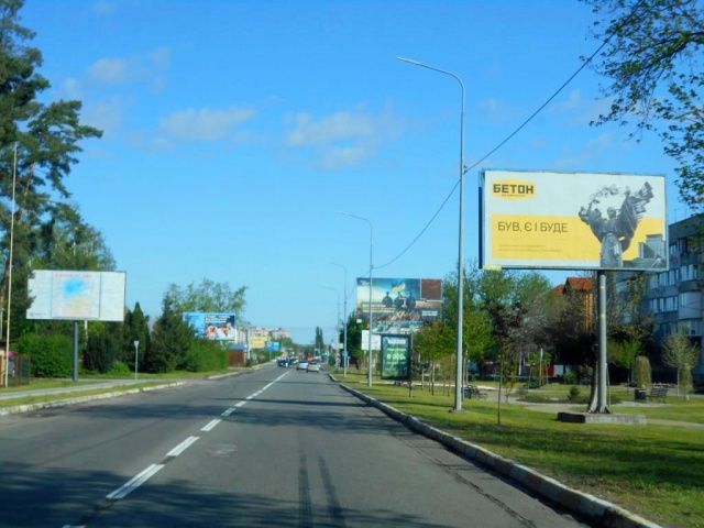 Щит 6x3,  м. Гостомель, вул. Свято-Покровська, 64Б