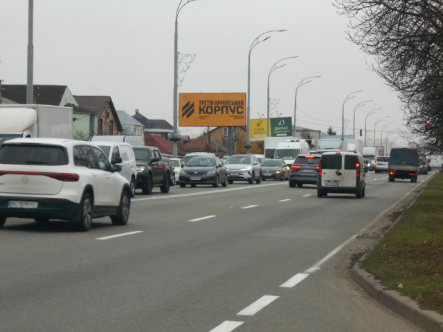 Щит 6x3,  м. Бровари, вул. Київська, 19