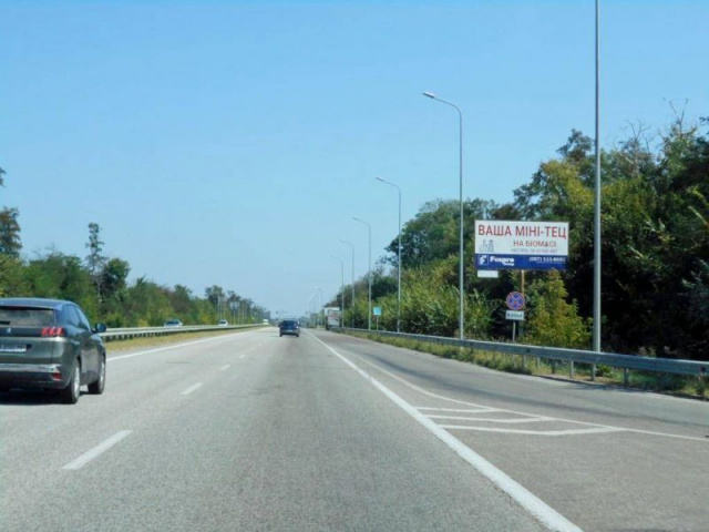 Щит 6x3,  Траса М-06 "Київ-Чоп" (Житомир), км 44+000 ліво