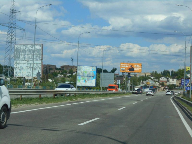 Щит 6x3,  м. Ірпінь, траса М-07 "Київ-Ковель", км 22+900 право