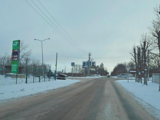 Щит 6x3,  м. Гостомель, вул. Автошляхова-вул. Остромирська