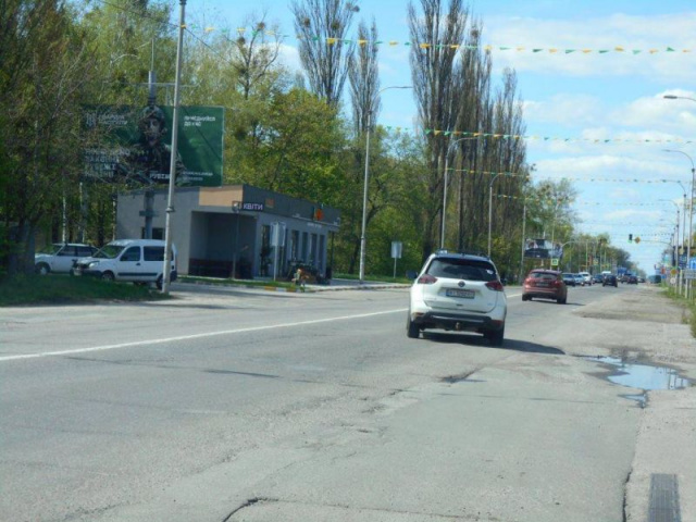 Щит 6x3,  м. Буча, траса М-07 "Київ-Ковель", км 28+300 ліво, вул. Нове Шосе