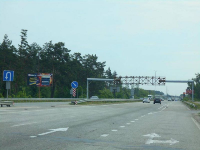 Щит 6x3,  с. Березівка, траса М-06 "Київ-Чоп" (Житомир), км 36+500 право