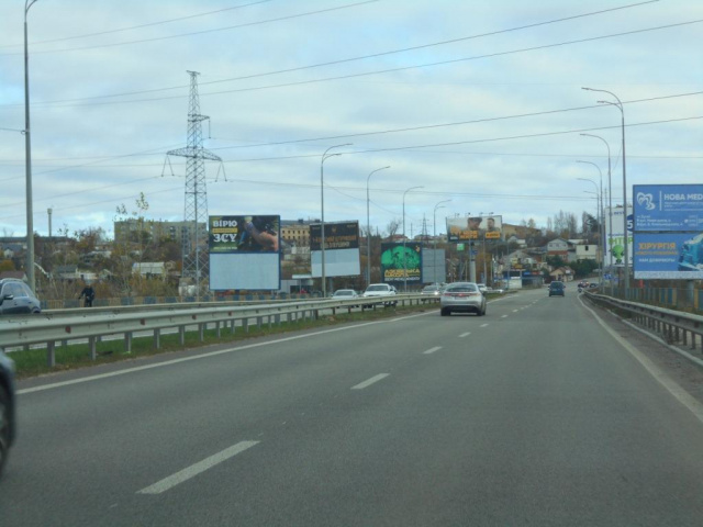 Щит 6x3,  м. Ірпінь, траса М-07 "Київ-Ковель", км 22+950 право