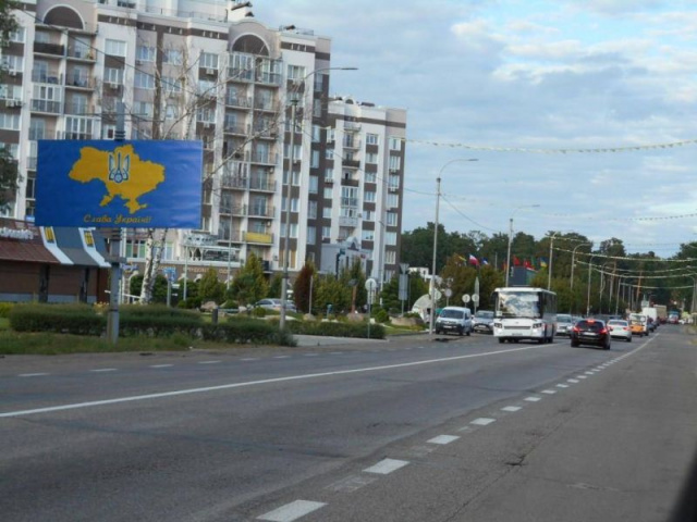 Щит 6x3,  м. Буча, траса М-07 "Київ-Ковель", км 28+300 право, вул. Нове Шосе