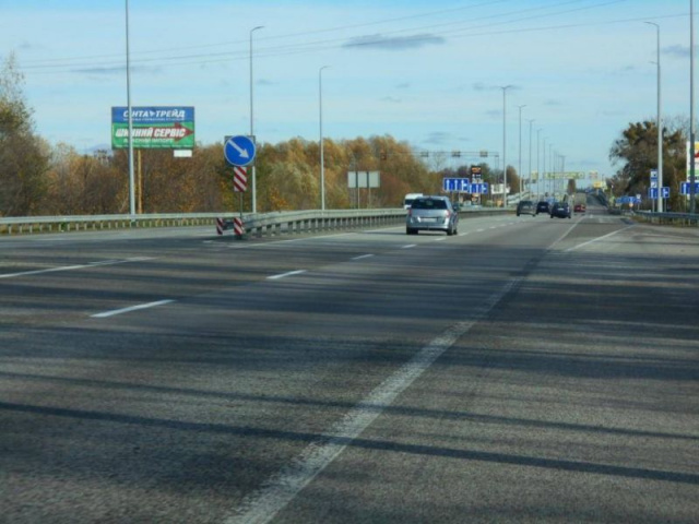 Щит 6x3,  с. Березівка, траса М-06 "Київ-Чоп" (Житомир), км 39+800 право