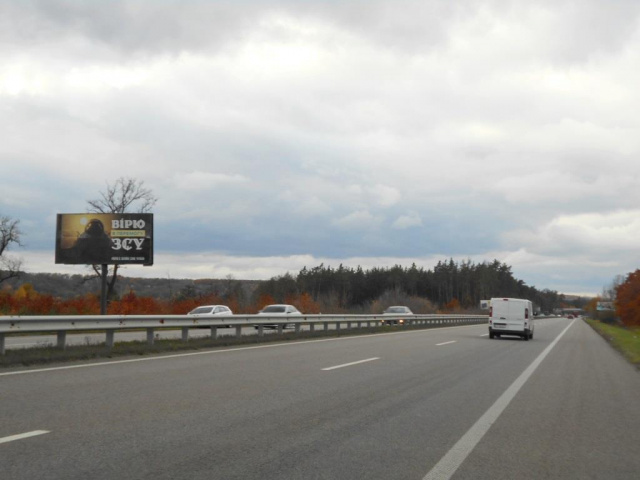 Щит 6x3,  Дніпровське шосе, траса Н-01 "Київ-Знам'янка", км 35+620 право