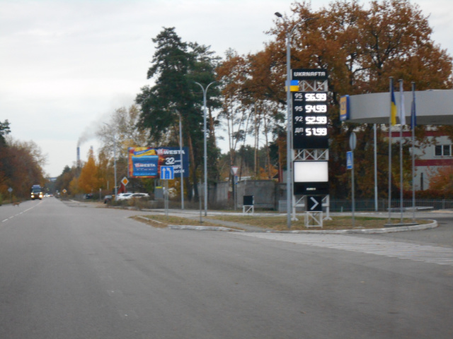 Щит 6x3,  м. Обухів, вул. Промислова, 14
