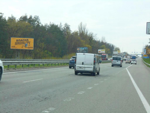 Щит 6x3,  с. Капітанівка, траса М-06 "Київ-Чоп" (Житомир), км 23+220 ліво