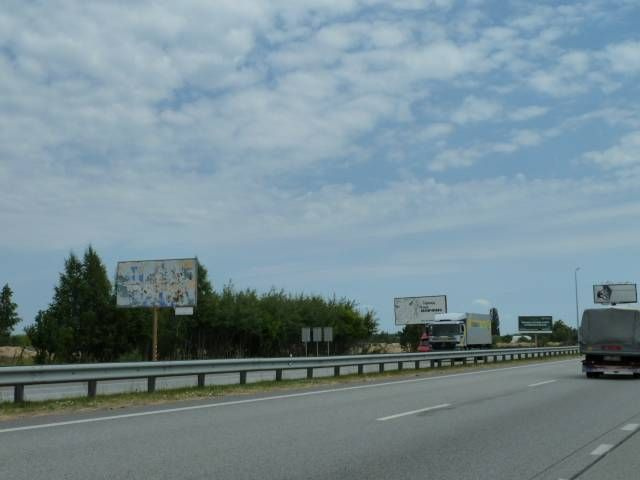 Щит 6x3,  с. Мила, траса М-06 "Київ-Чоп" (Житомир), км 27+050 право