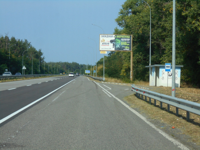 Щит 6x3,  с. Іванків, харківська траса, траса М-03 "Київ-Харків", км 48+500 ліво