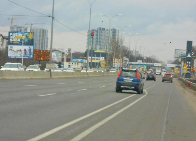Щит 6x3,  с. Гатне, траса М-05 Київ-Одеса, км 14+290 право