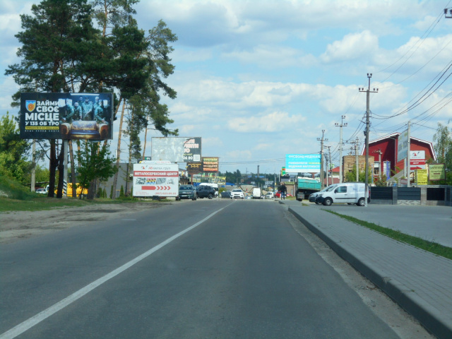 Щит 6x3,  м. Ірпінь, вул. Чкалова