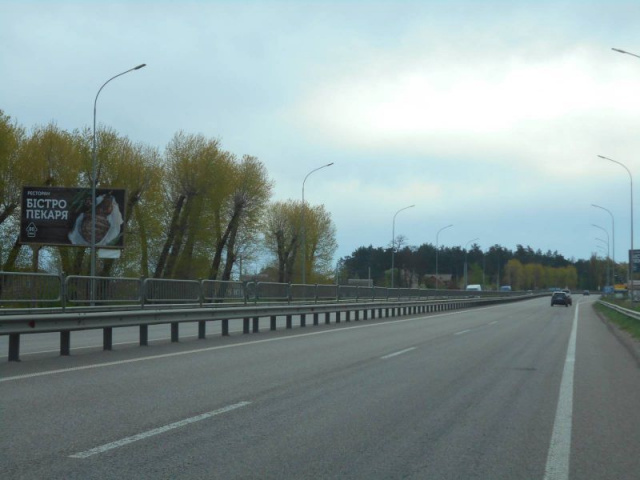 Щит 6x3,  с. Іванків, харківська траса, траса М-03 "Київ-Харків", км 46+200 ліво