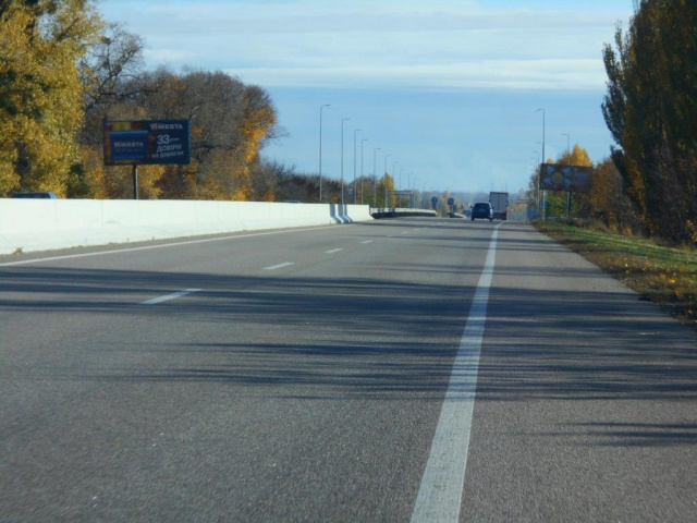 Щит 6x3,  траса М-05 Київ-Одеса, км 81+740 ліво